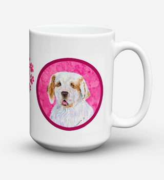 Multi Themed Dog Breed Coffee Mug 15 oz