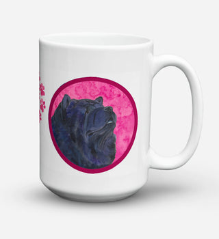 Multi Themed Dog Breed Coffee Mug 15 oz