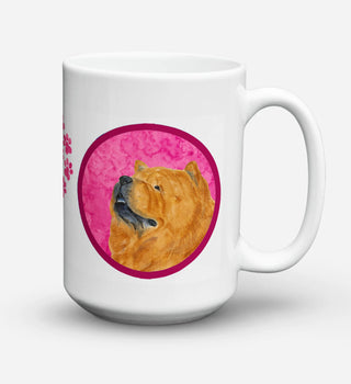 Multi Themed Dog Breed Coffee Mug 15 oz