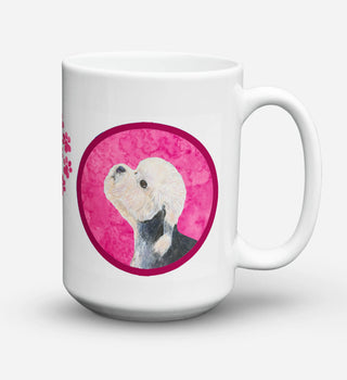 Multi Themed Dog Breed Coffee Mug 15 oz