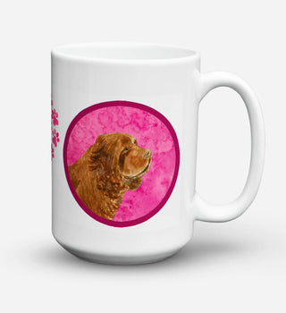 Multi Themed Dog Breed Coffee Mug 15 oz