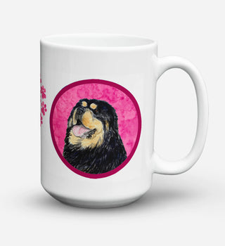 Multi Themed Dog Breed Coffee Mug 15 oz