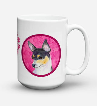 Multi Themed Dog Breed Coffee Mug 15 oz