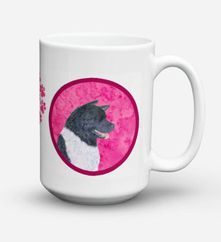 Multi Themed Dog Breed Coffee Mug 15 oz