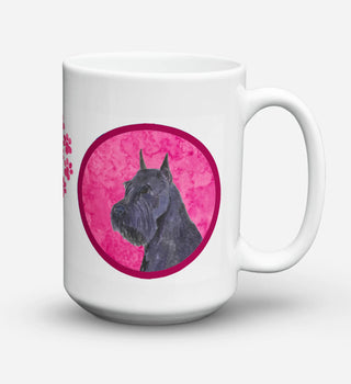 Multi Themed Dog Breed Coffee Mug 15 oz