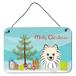 Christmas Tree and Dog Art Wall or Door Hanging Prints