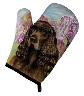 Dog Artwork Oven Mitt