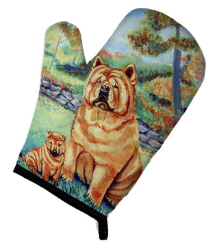 Dog Artwork Oven Mitt