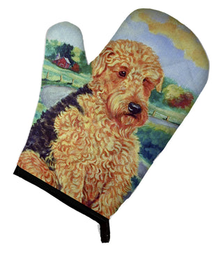 Dog Artwork Oven Mitt