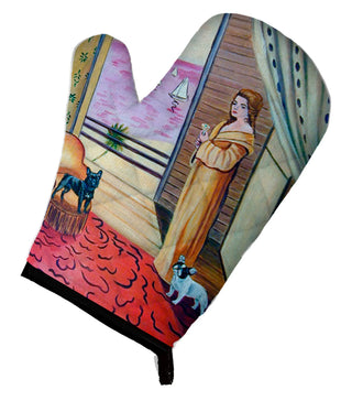 Dog Artwork Oven Mitt