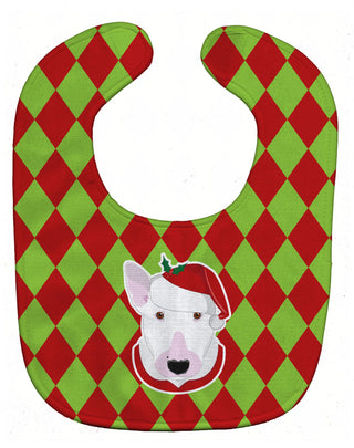 Christmas Dog Breed Baby Bib