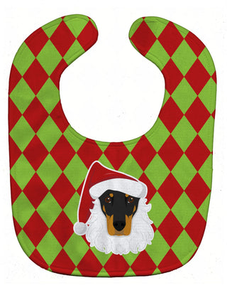 Christmas Dog Breed Baby Bib