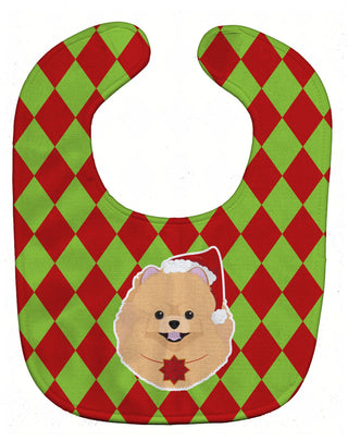 Christmas Dog Breed Baby Bib