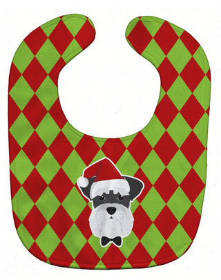 Christmas Dog Breed Baby Bib