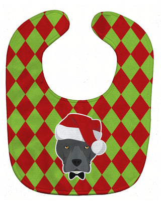 Christmas Dog Breed Baby Bib