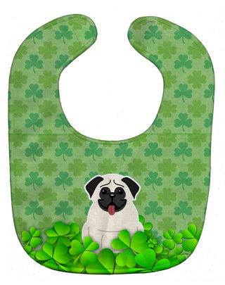 Dog Breed Shamrocks Baby Bib