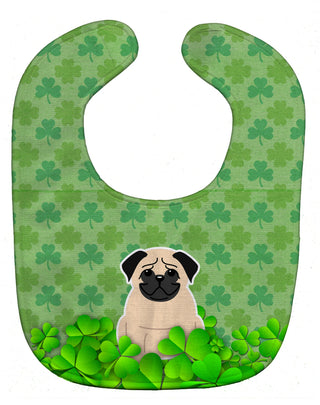 Dog Breed Shamrocks Baby Bib