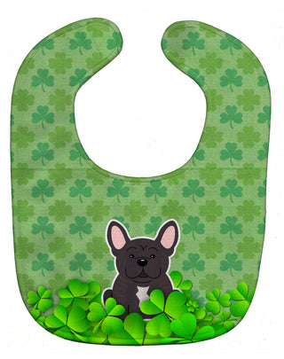 Dog Breed Shamrocks Baby Bib