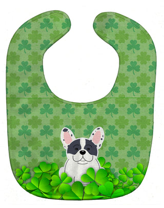 Dog Breed Shamrocks Baby Bib