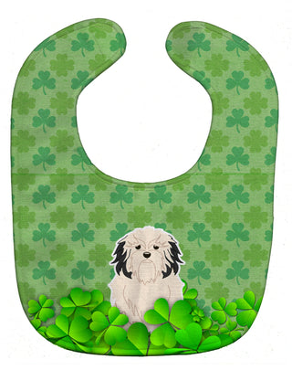Dog Breed Shamrocks Baby Bib