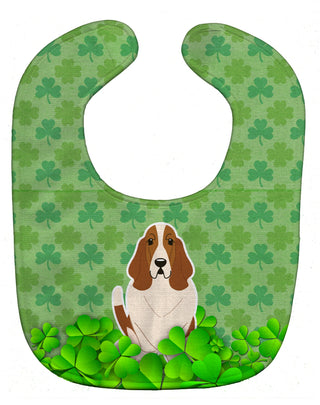 Dog Breed Shamrocks Baby Bib