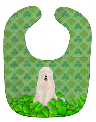 Dog Breed Shamrocks Baby Bib