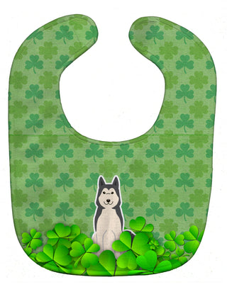 Dog Breed Shamrocks Baby Bib