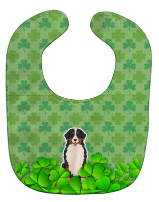 Dog Breed Shamrocks Baby Bib