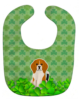 Dog Breed Shamrocks Baby Bib