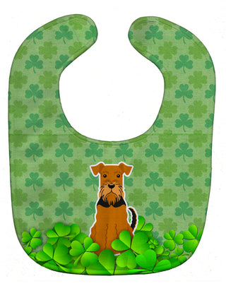 Dog Breed Shamrocks Baby Bib