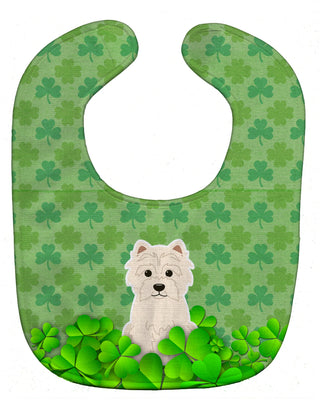 Dog Breed Shamrocks Baby Bib
