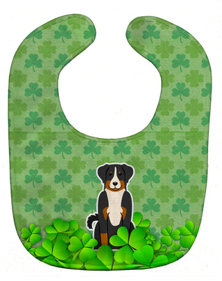 Dog Breed Shamrocks Baby Bib