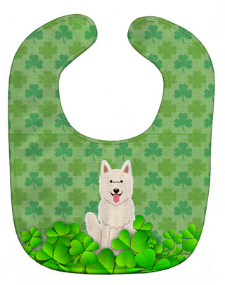 Dog Breed Shamrocks Baby Bib