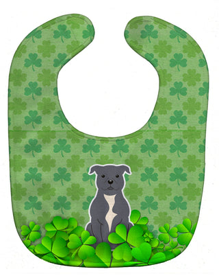 Dog Breed Shamrocks Baby Bib