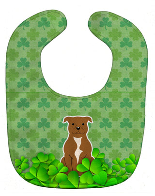 Dog Breed Shamrocks Baby Bib