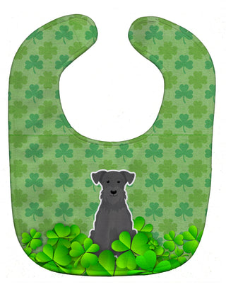 Dog Breed Shamrocks Baby Bib