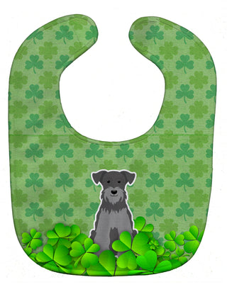 Dog Breed Shamrocks Baby Bib