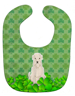 Dog Breed Shamrocks Baby Bib