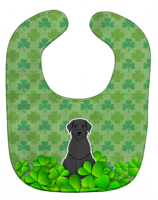 Dog Breed Shamrocks Baby Bib