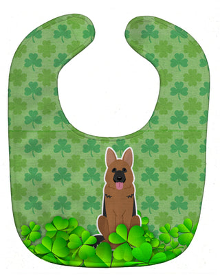 Dog Breed Shamrocks Baby Bib
