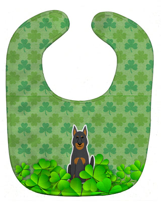 Dog Breed Shamrocks Baby Bib