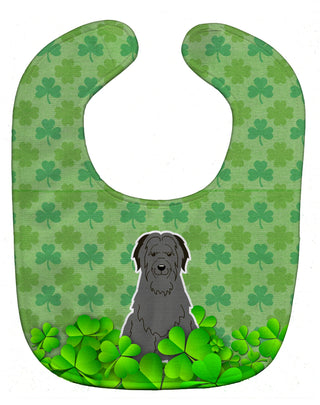 Dog Breed Shamrocks Baby Bib