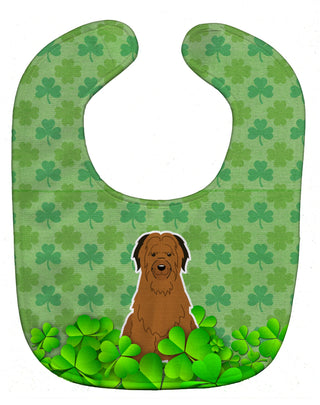Dog Breed Shamrocks Baby Bib