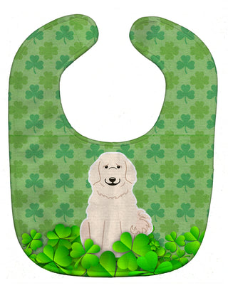 Dog Breed Shamrocks Baby Bib