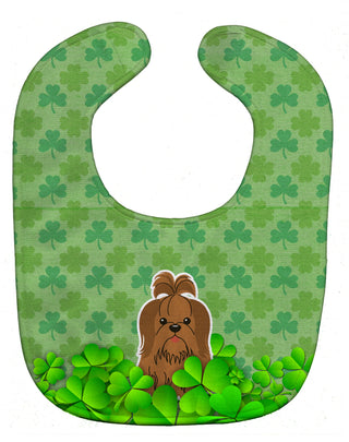 Dog Breed Shamrocks Baby Bib