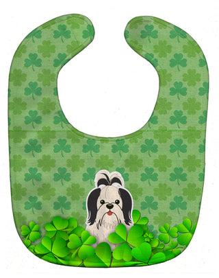 Dog Breed Shamrocks Baby Bib