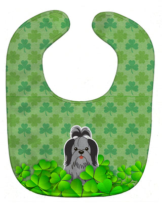 Dog Breed Shamrocks Baby Bib