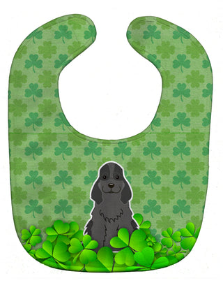 Dog Breed Shamrocks Baby Bib