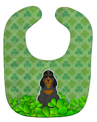 Dog Breed Shamrocks Baby Bib
