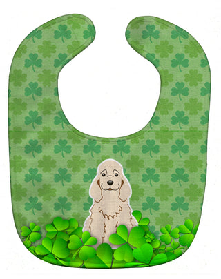 Dog Breed Shamrocks Baby Bib
